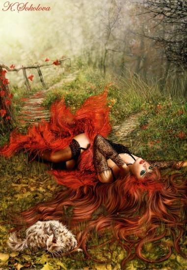 Red Forest par Katarina Sokolova