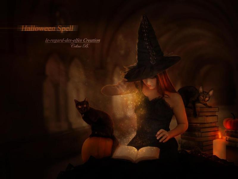Halloween spell by le regard des elfes d5i0k1n fullview
